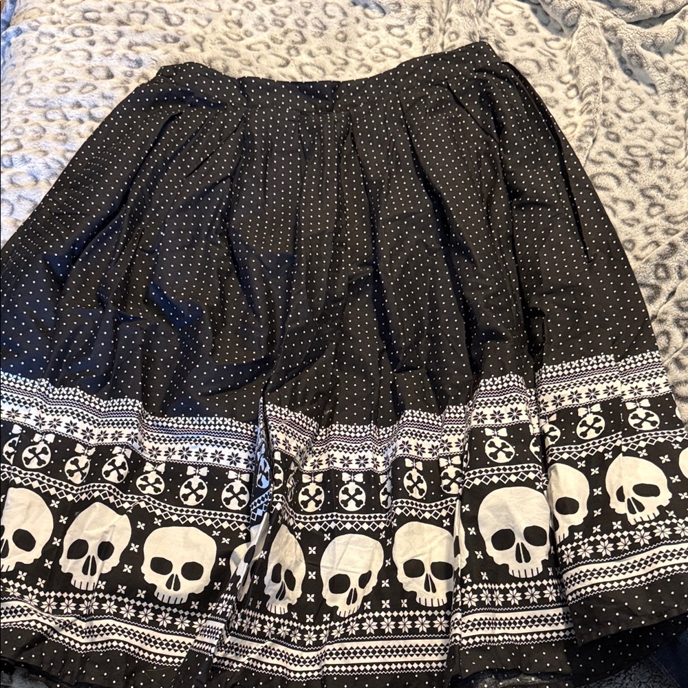 Hell Bunny Holiday Circle Skirt